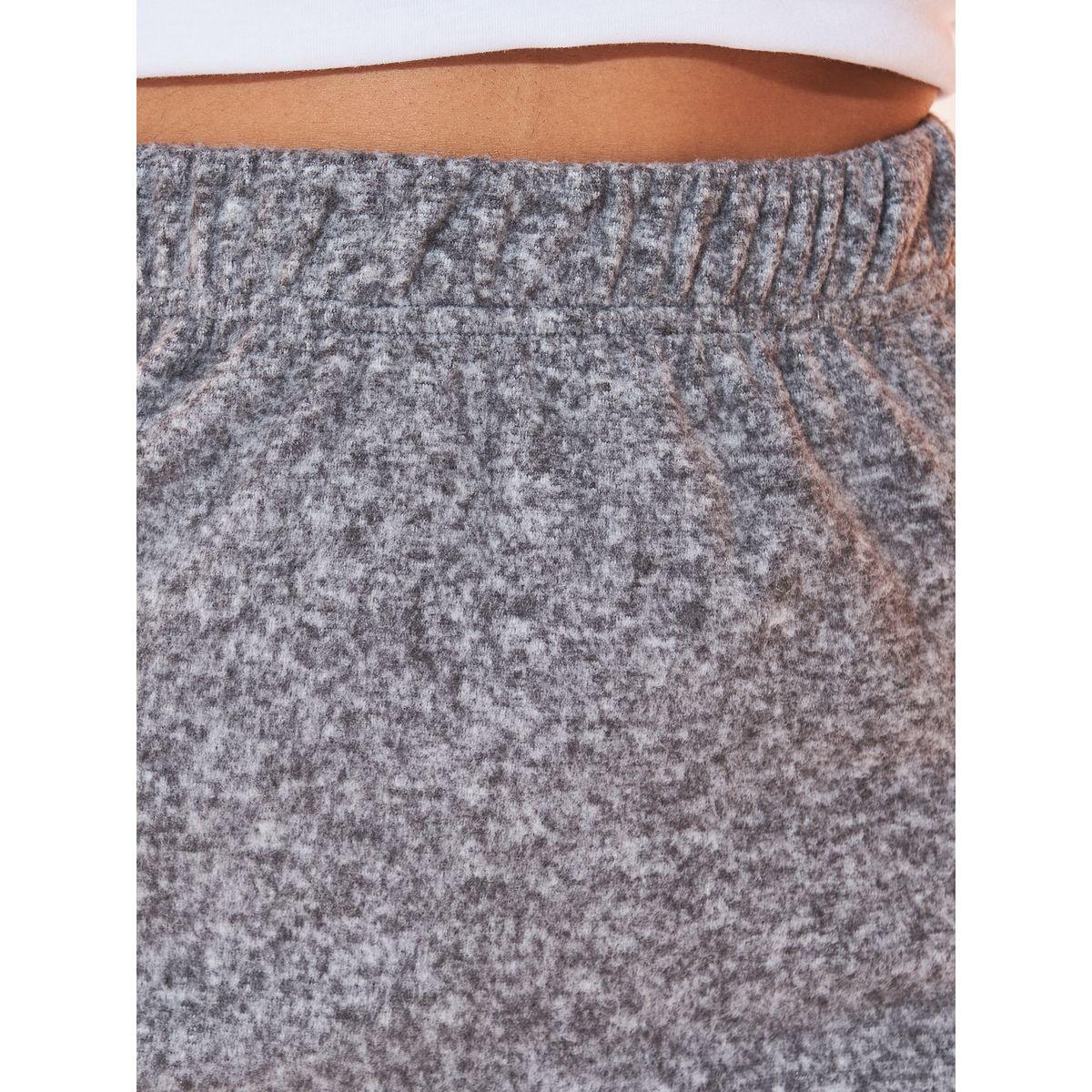 تنورة ميدي سادة بخصر مطاطي-women-clothing-bottoms-skirts-image-3