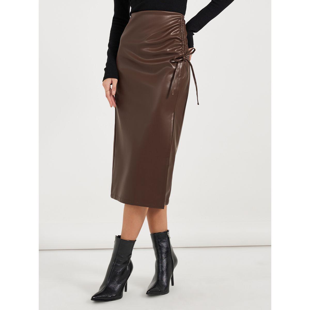 تنورة ضيقة بطول الركبة مع قصة مستقيمة-women-clothing-bottoms-skirts-image-2