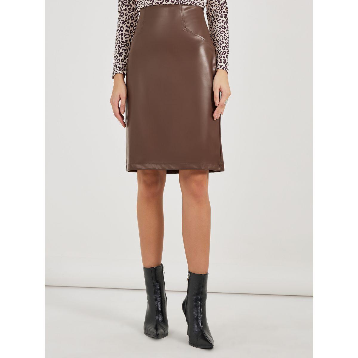 تنورة بطول الركبة وحافة واسعة-women-clothing-bottoms-skirts-image-2