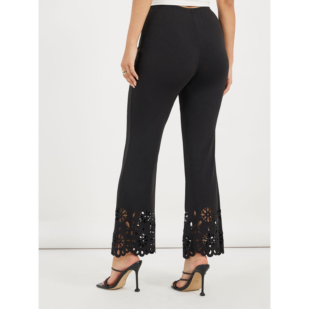 بنطال بخصر عالي وتفاصيل مُطرّزة-women-clothing-bottoms-trousers-image-4