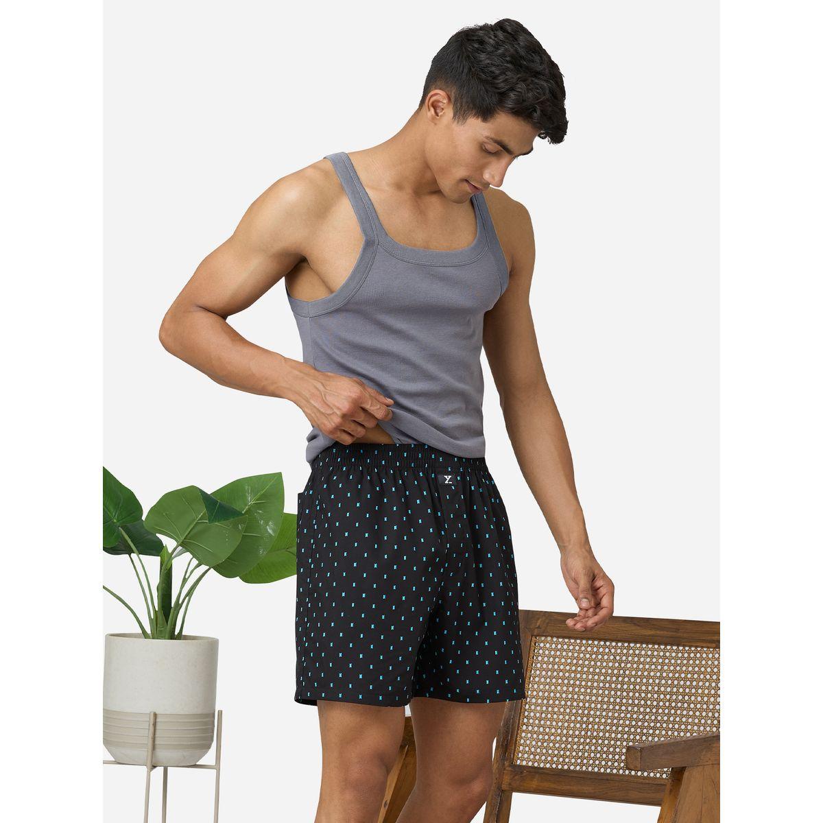 مجموعة من 2 بوكسر قطن بطبعة صغيرة إكس واي إكس إكس × ستايلي-men-clothing-innerwear-underwear-image-7