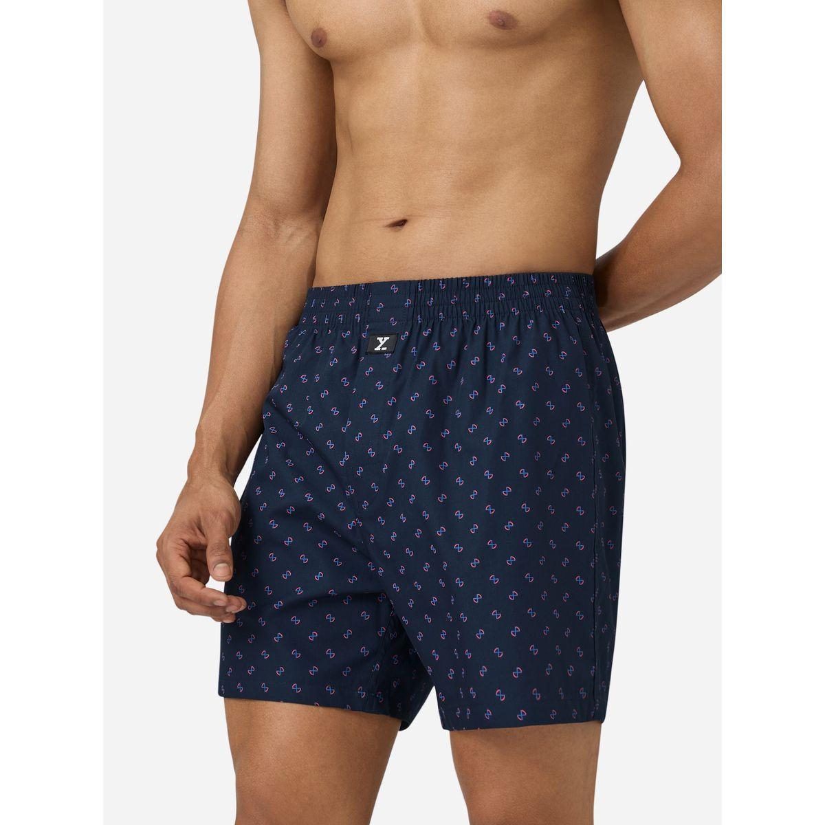 مجموعة من 2 بوكسر قطن بطبعة صغيرة إكس واي إكس إكس × ستايلي-men-clothing-innerwear-underwear-image-5