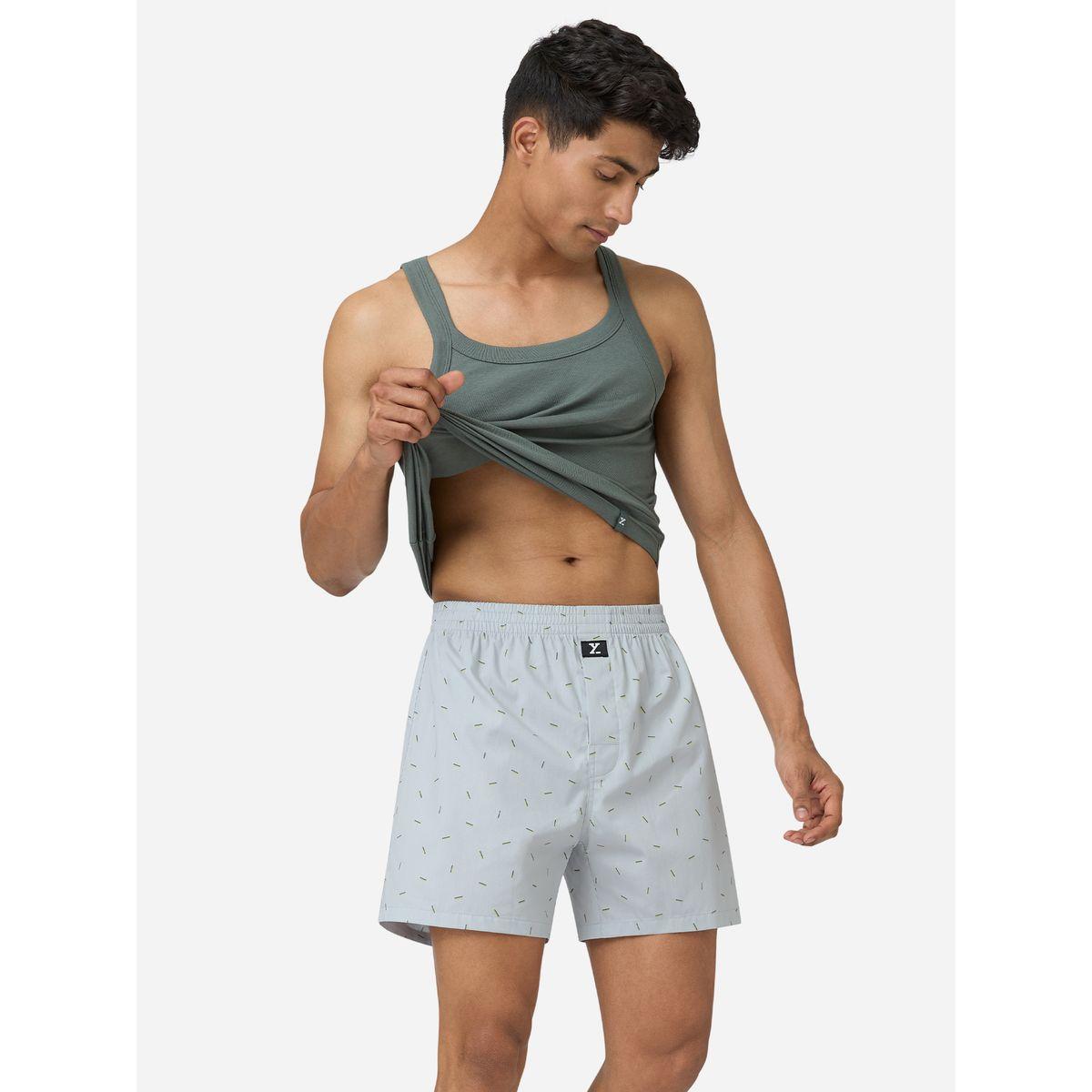 مجموعة من 2 بوكسر قطن بطبعة صغيرة إكس واي إكس إكس × ستايلي-men-clothing-innerwear-underwear-image-7