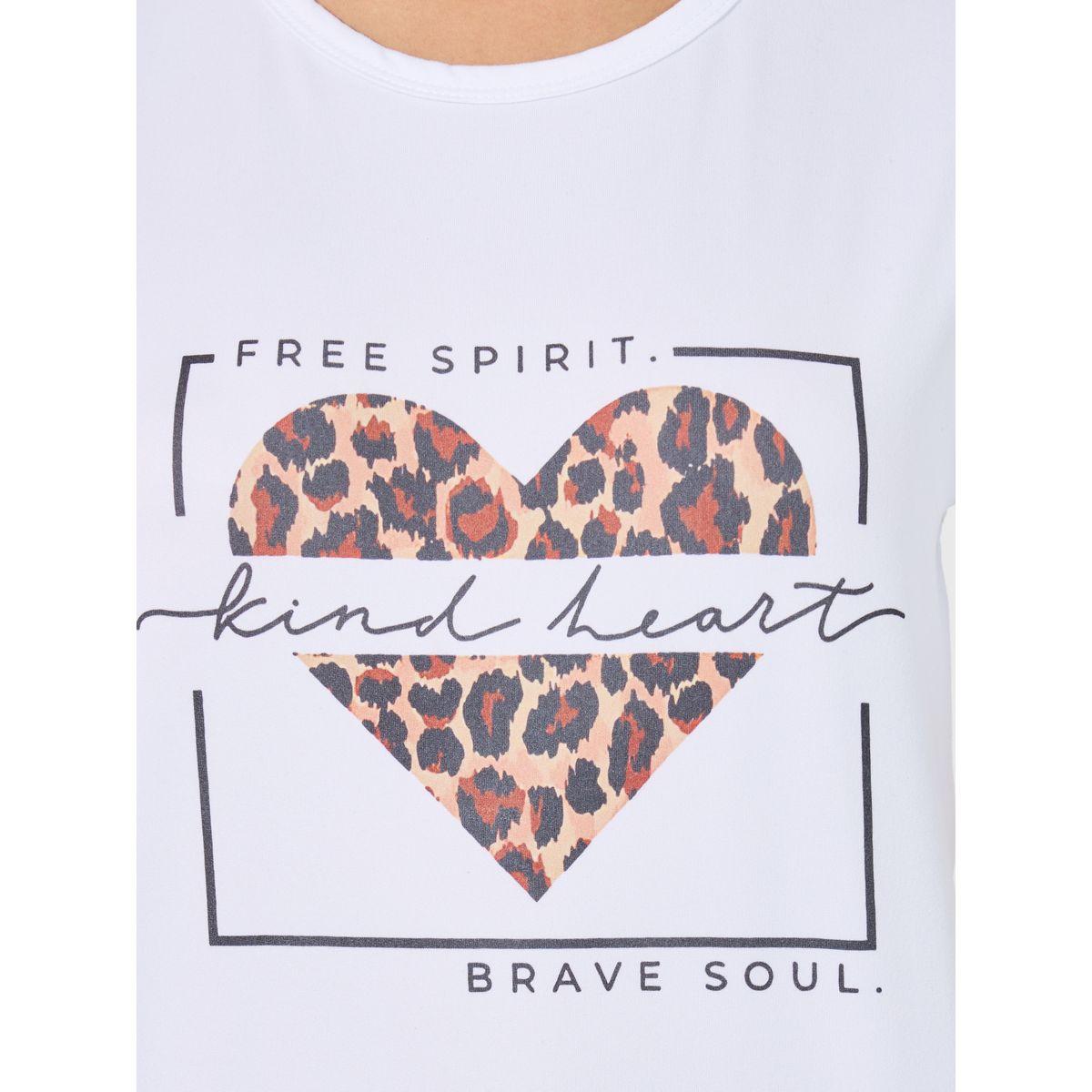 تيشيرت بطبعة ليوبارد وقصة عادية-women-clothing-tshirts-image-3