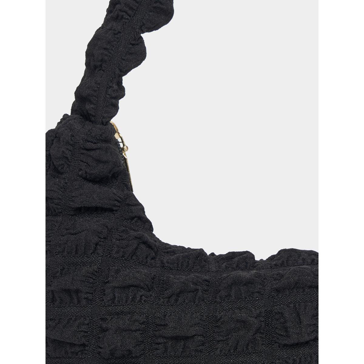 Styli Textured Shoulder Bag with Zip Closure-women-bagsandwallets-handbags-image-3
