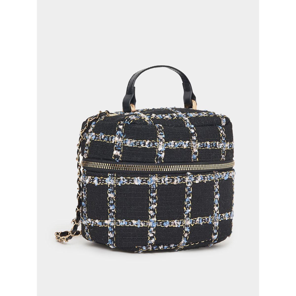 Styli Textured Zip Around Handbag-women-bagsandwallets-handbags-image-1