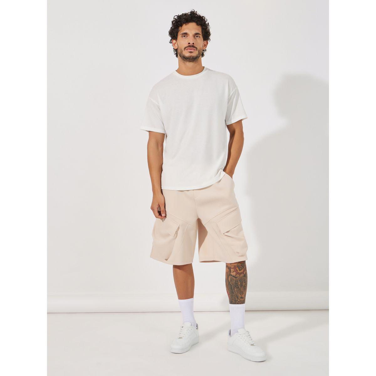 شورت كارجو فضفاض برباط خصر-men-clothing-bottoms-shorts-image-2