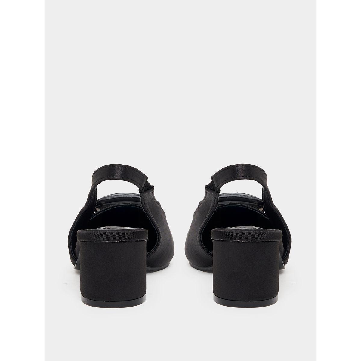 Styli Buckle Detail Slingback Pumps-women-shoes-heels-image-5