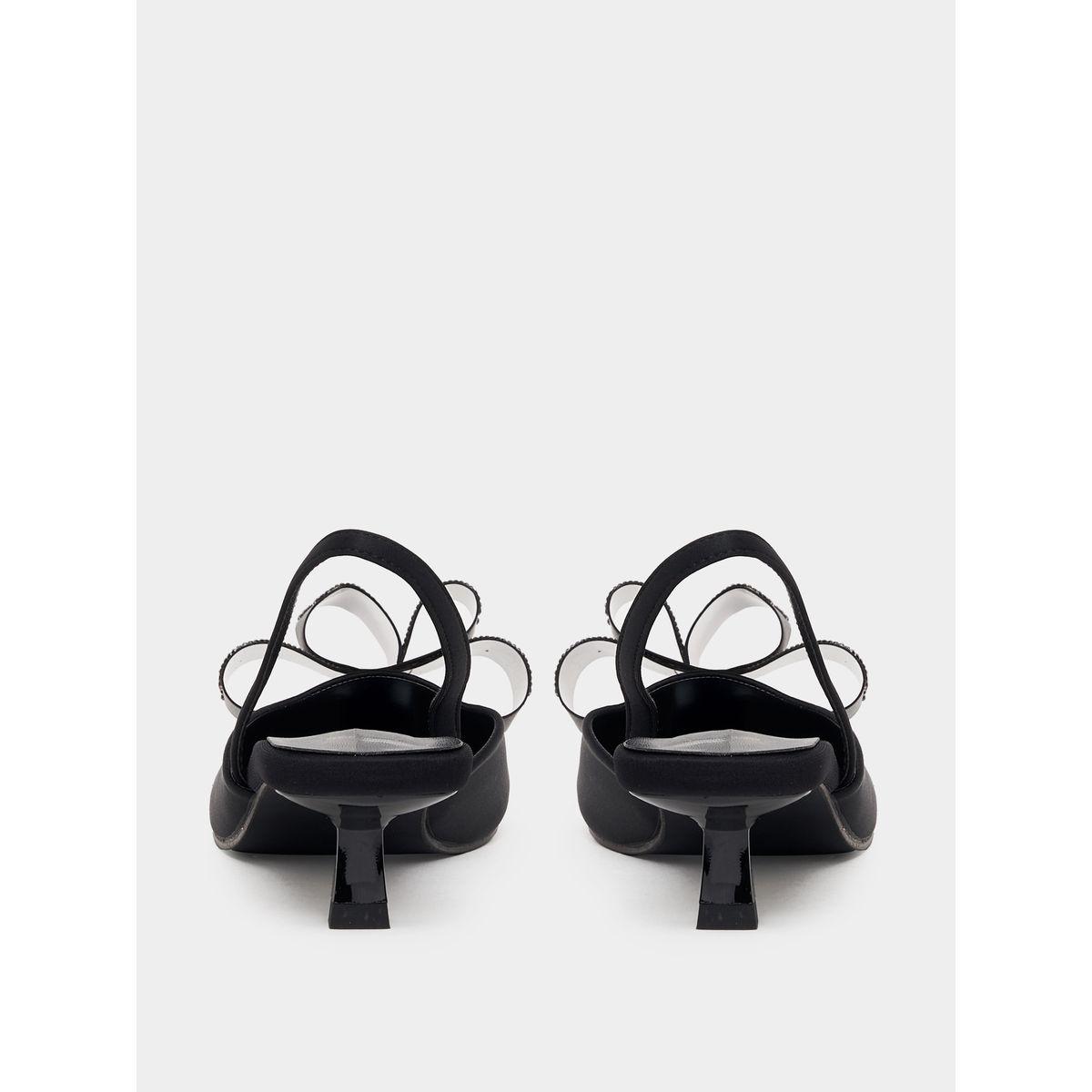 Styli Embellished Bow Design Pointed Toe Pumps-women-shoes-heels-image-5