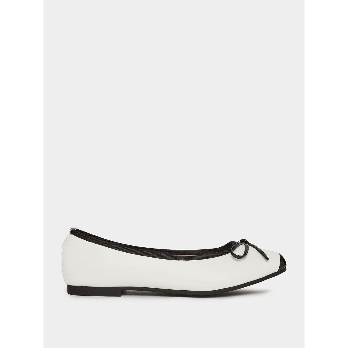 حذاء باليرينا فلات مزين بعقدة-women-shoes-loafersandmoccasins-image-2