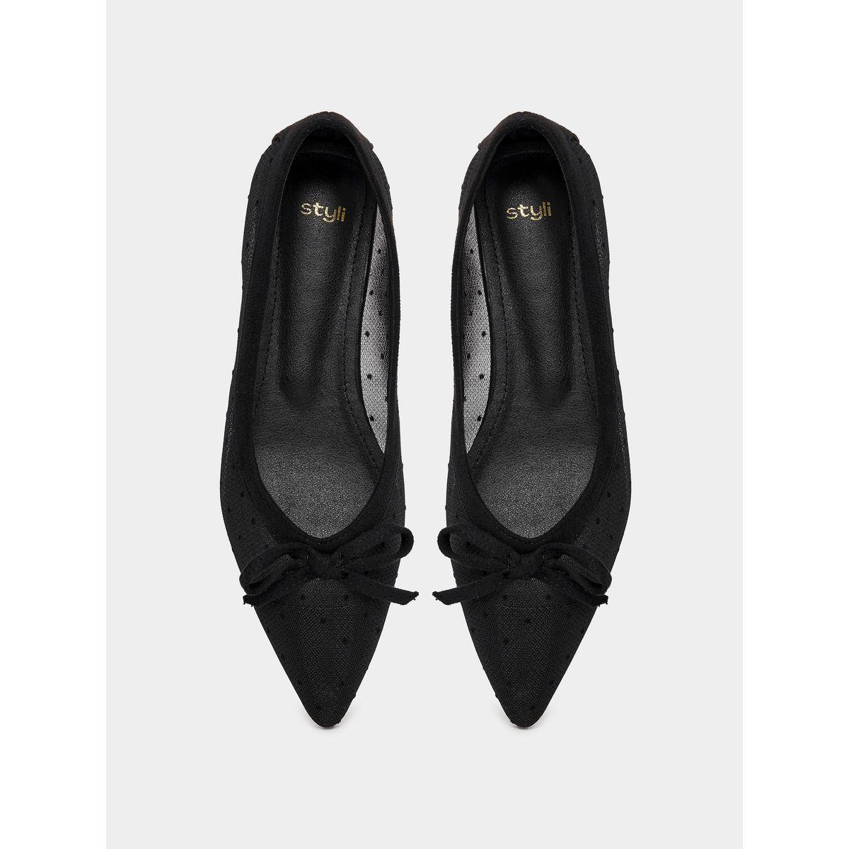حذاء باليرينا بتفاصيل شبكية-women-shoes-loafersandmoccasins-image-11
