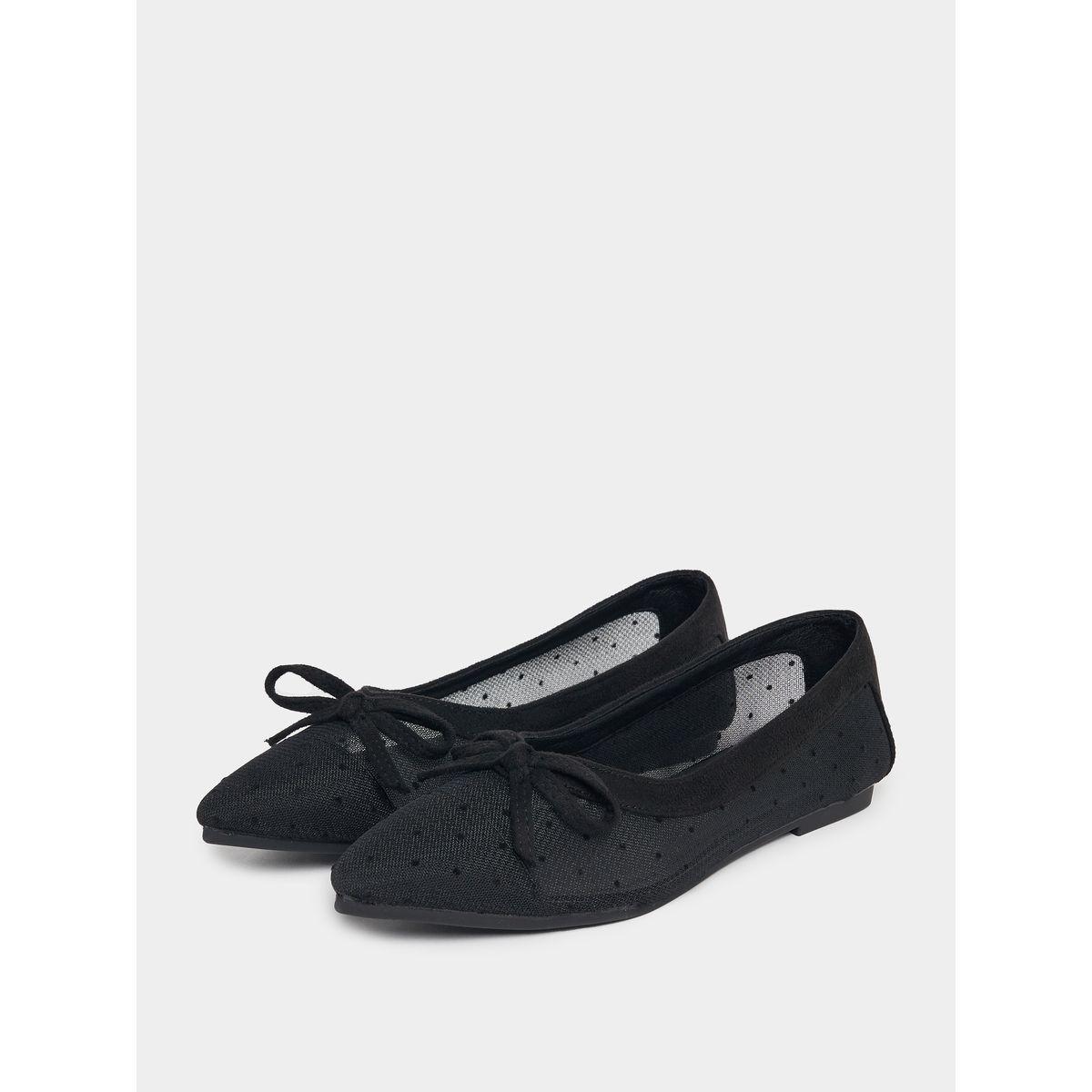 حذاء باليرينا بتفاصيل شبكية-women-shoes-loafersandmoccasins-image-2