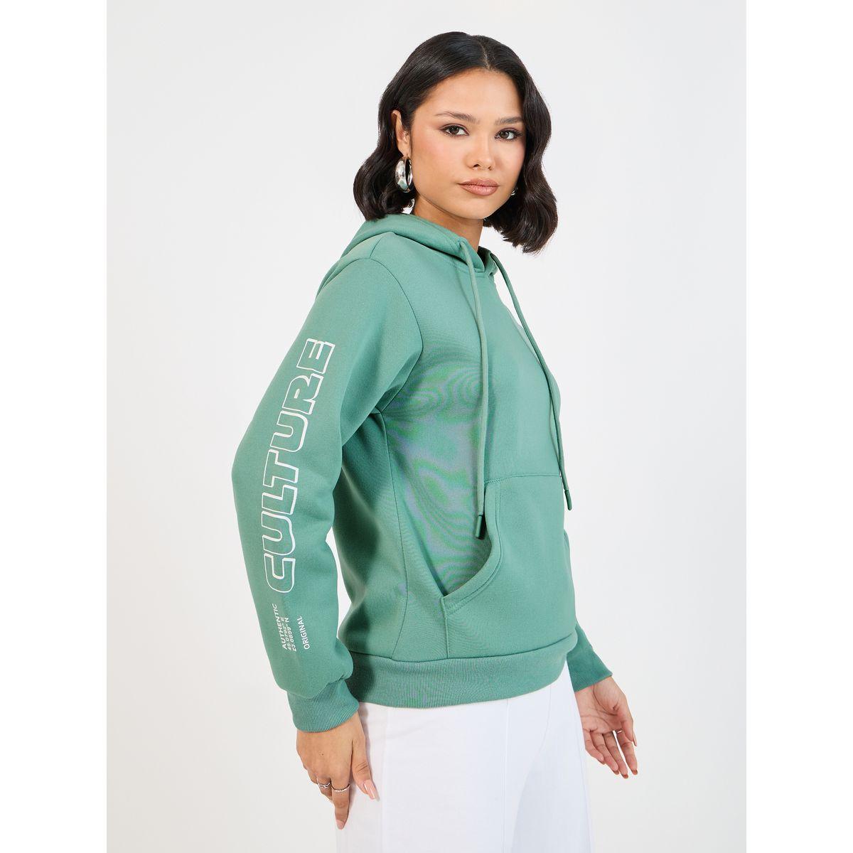 Styli Elevate Printed Sleeves Regular Fit Hoodie-women-winterwear-hoodiesandsweatshirts-hoodies-image-3