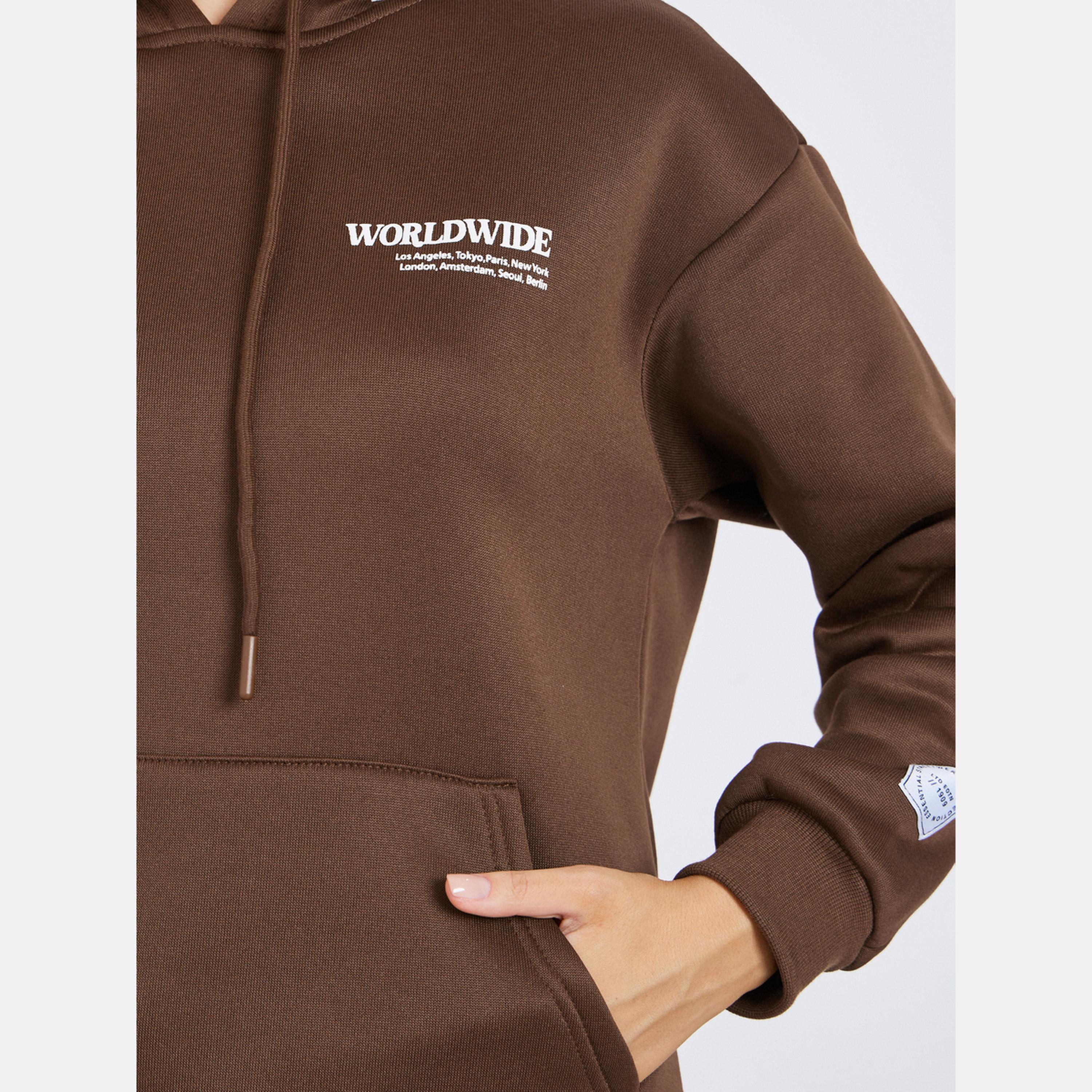 ستايلي - هودي نسائي طويل الأكمام برقبة وغطاء للرأس مطبوع عالميًا-women-clothing-hoodiesandsweatshirts-sweatshirts-image-3