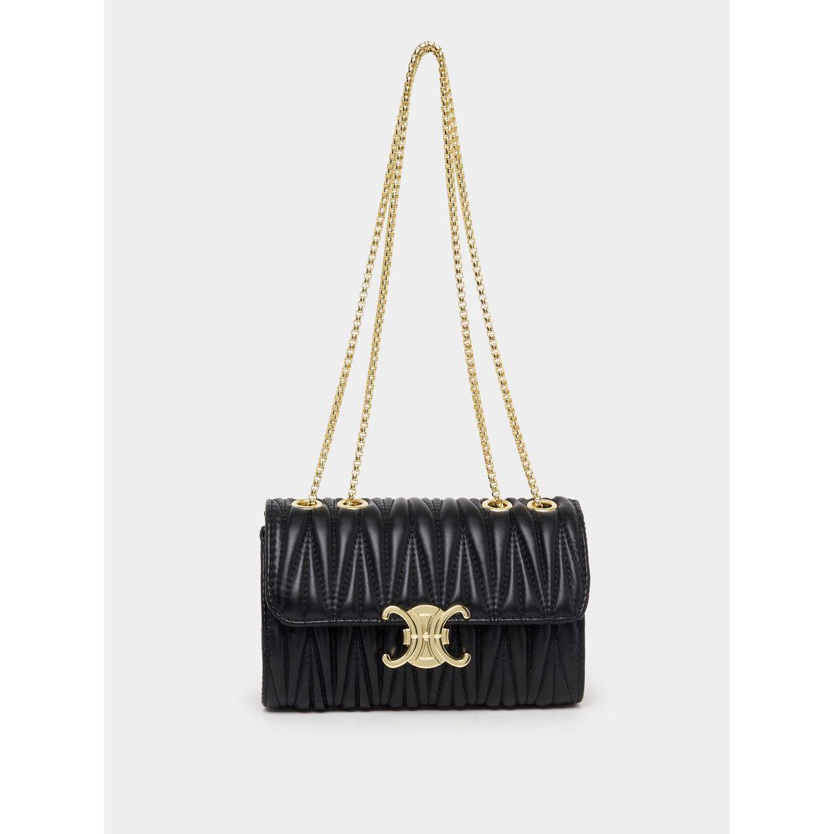 شنطة كتف بتفاصيل بارزة الملمس-women-bagsandwallets-handbags-image-1