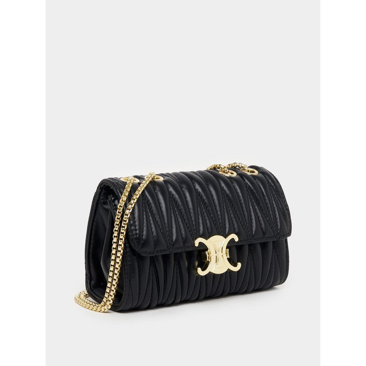 شنطة كتف بتفاصيل بارزة الملمس-women-bagsandwallets-handbags-image-6