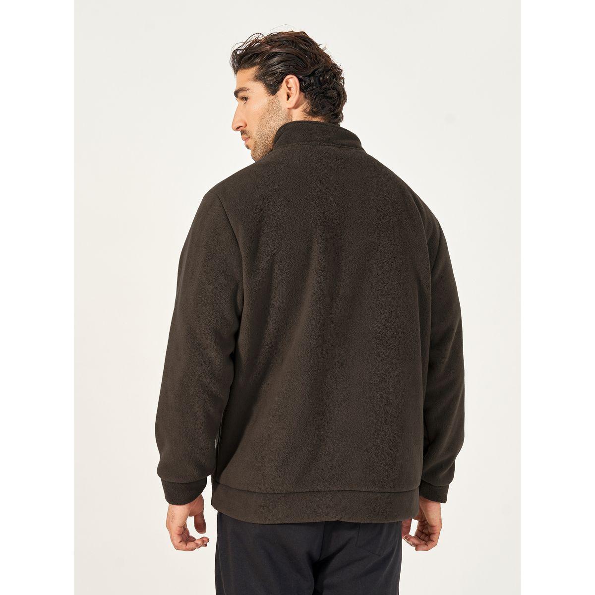 Styli Fleece Utility Jacket with Full Zip Closure-men-clothing-jacketsandblazers-jackets-image-4