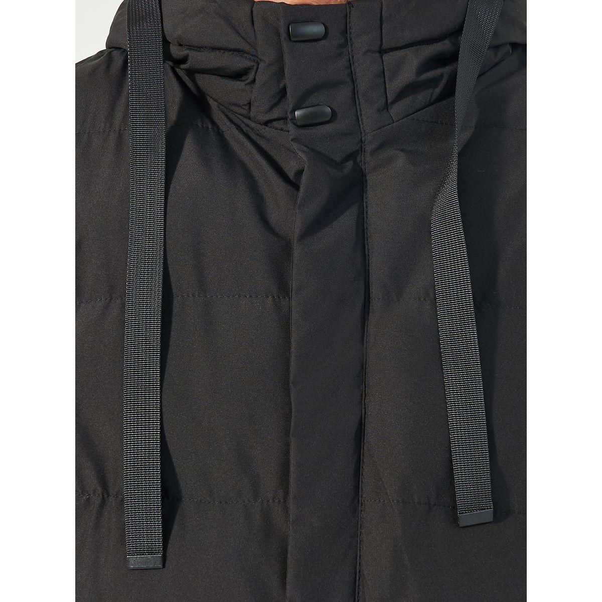 Styli Longline Hooded Parka Jacket with Drawstring Tape Detail-men-clothing-jacketsandblazers-jackets-image-4
