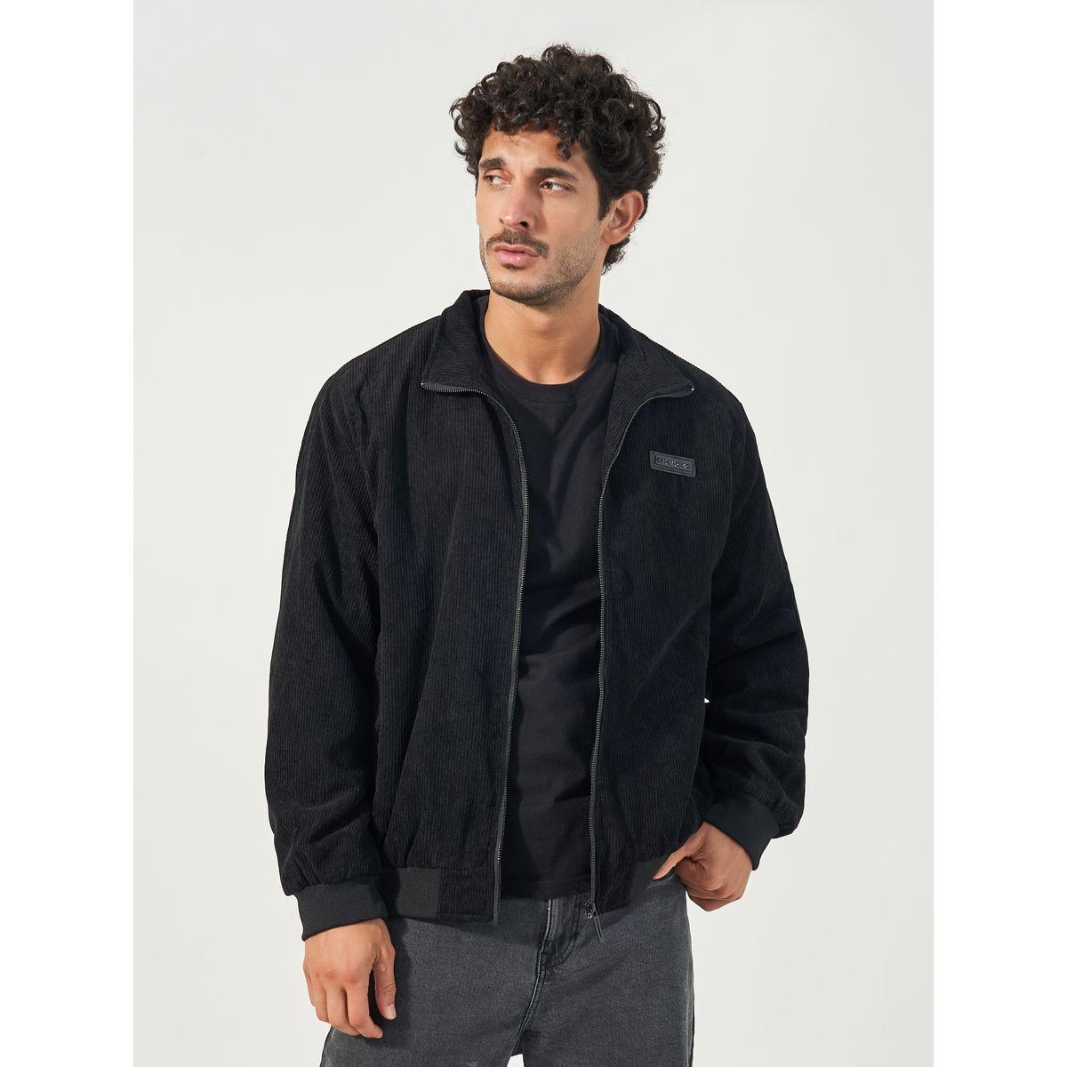 Styli Corduroy Utility Jacket with Badge Detail-men-clothing-jacketsandblazers-jackets-image-1