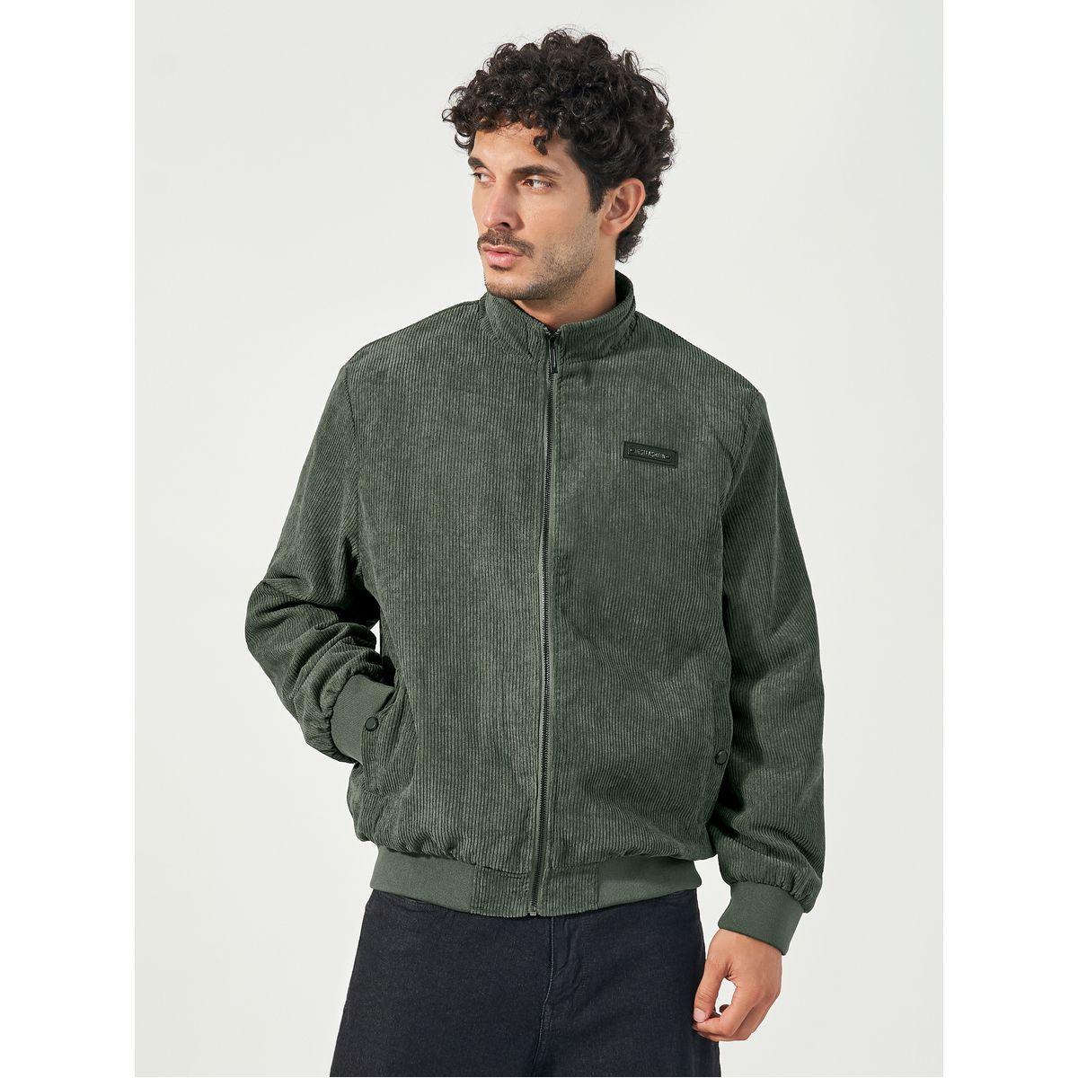Styli Corduroy Utility Jacket with Badge Detail-men-clothing-jacketsandblazers-jackets-image-1