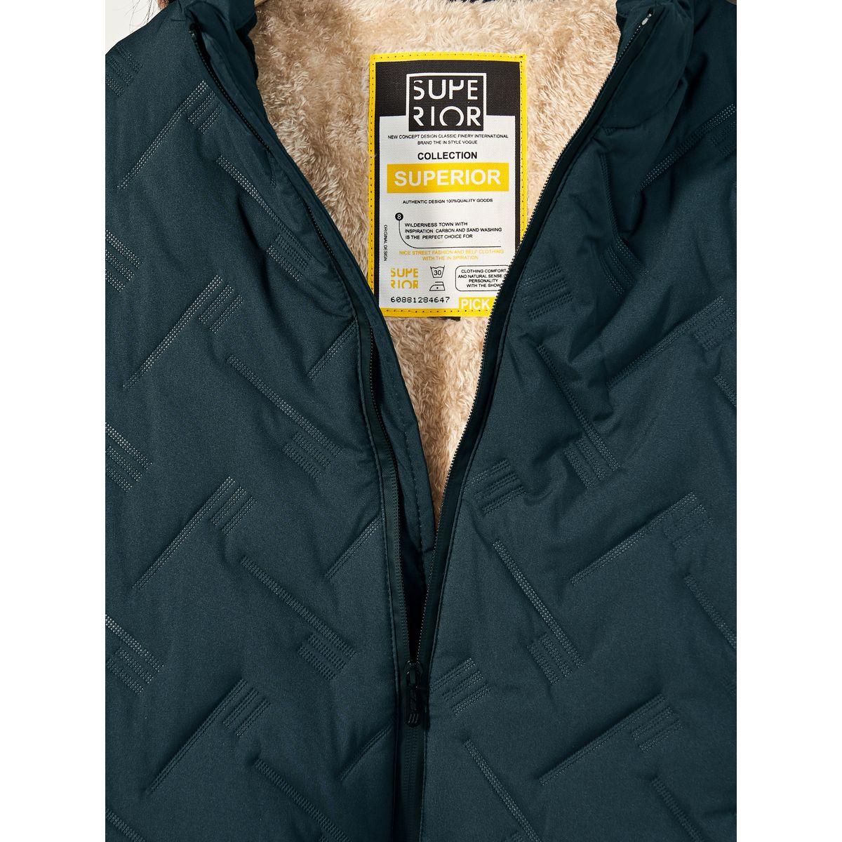 جاكيت منفوخ بنسيج شيفرون مع شارة-men-clothing-jacketsandblazers-jackets-image-6