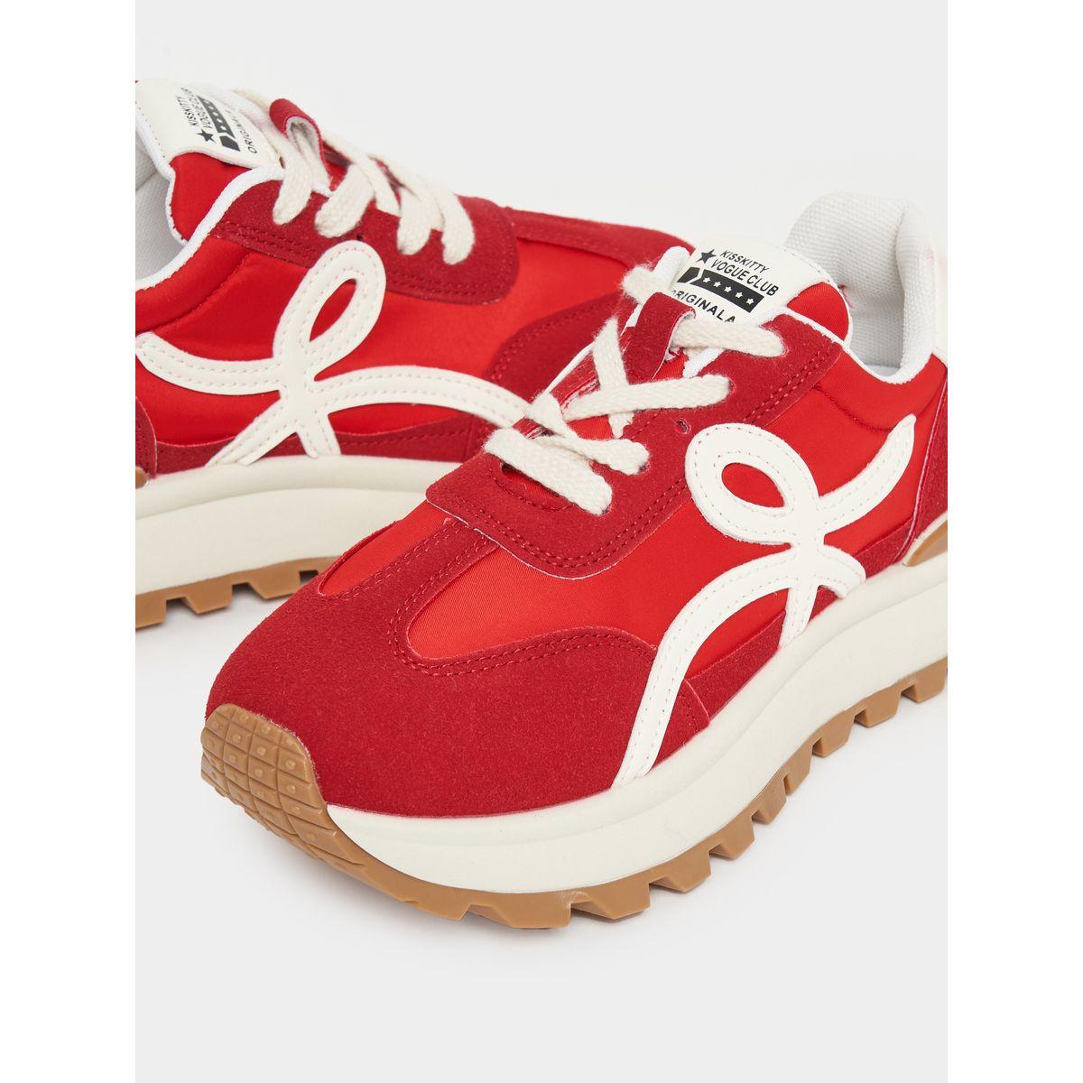 حذاء سنيكرز بنعل بلاتفورم ورباط غلق-women-shoes-sneakers-image-3