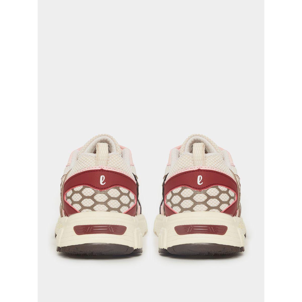 Styli Textured Web Design Lace-Up Sneakers-women-shoes-sneakers-image-5