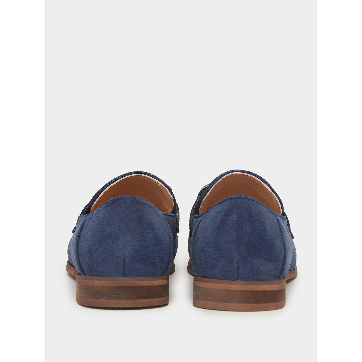 حذاء موكاسين مزين بجلد سويدي-women-shoes-loafersandmoccasins-image-5