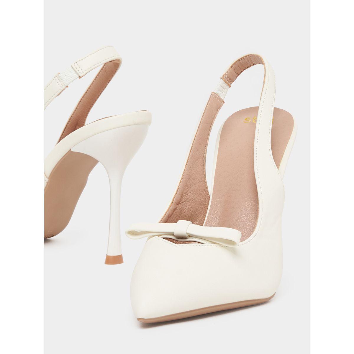 صندل سادة بمقدمة مدببة وسير خلفي-women-shoes-heels-image-4
