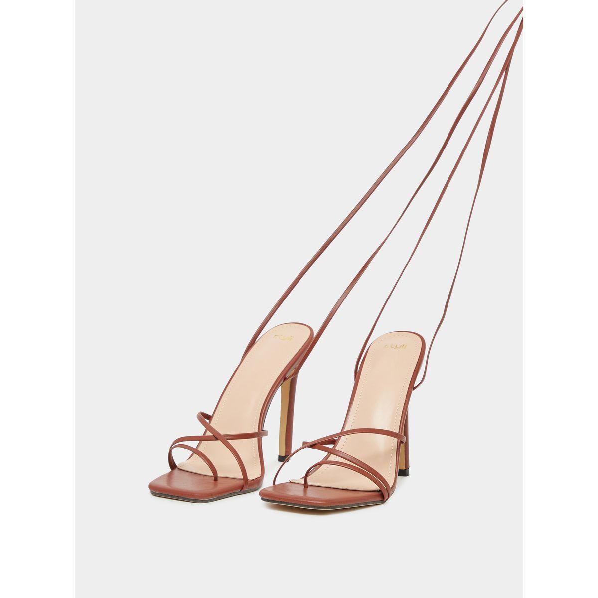 Styli Strappy Tie Up High Heel Sandals-women-shoes-heels-image-2