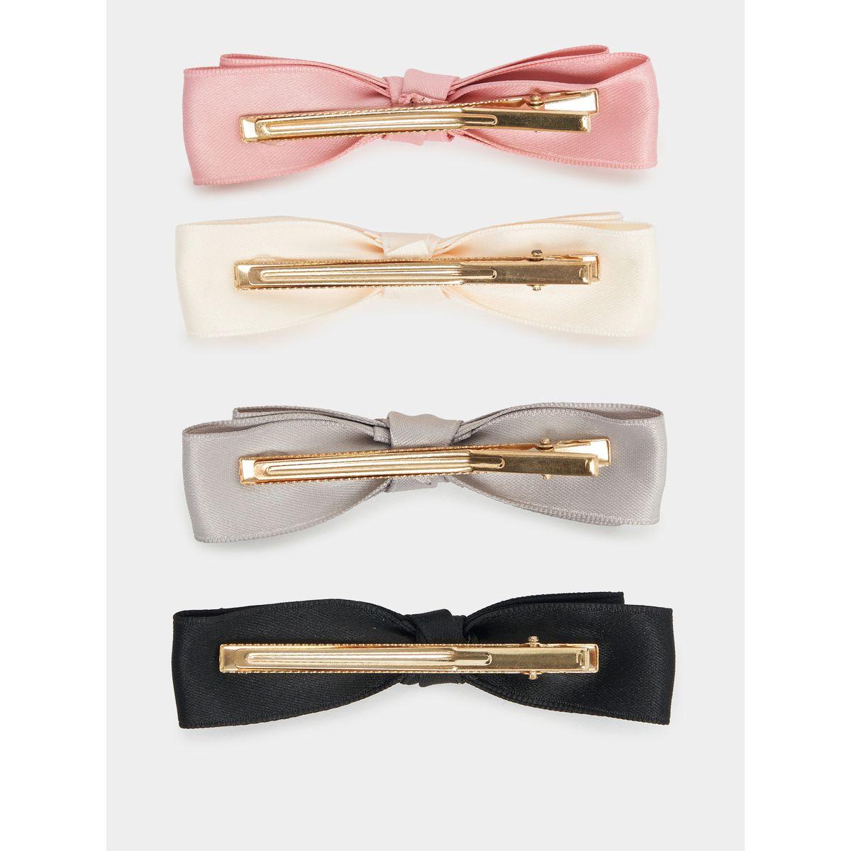 مجموعة من 4 مشابك شعر ريبون-women-hairaccessories-bands-image-2