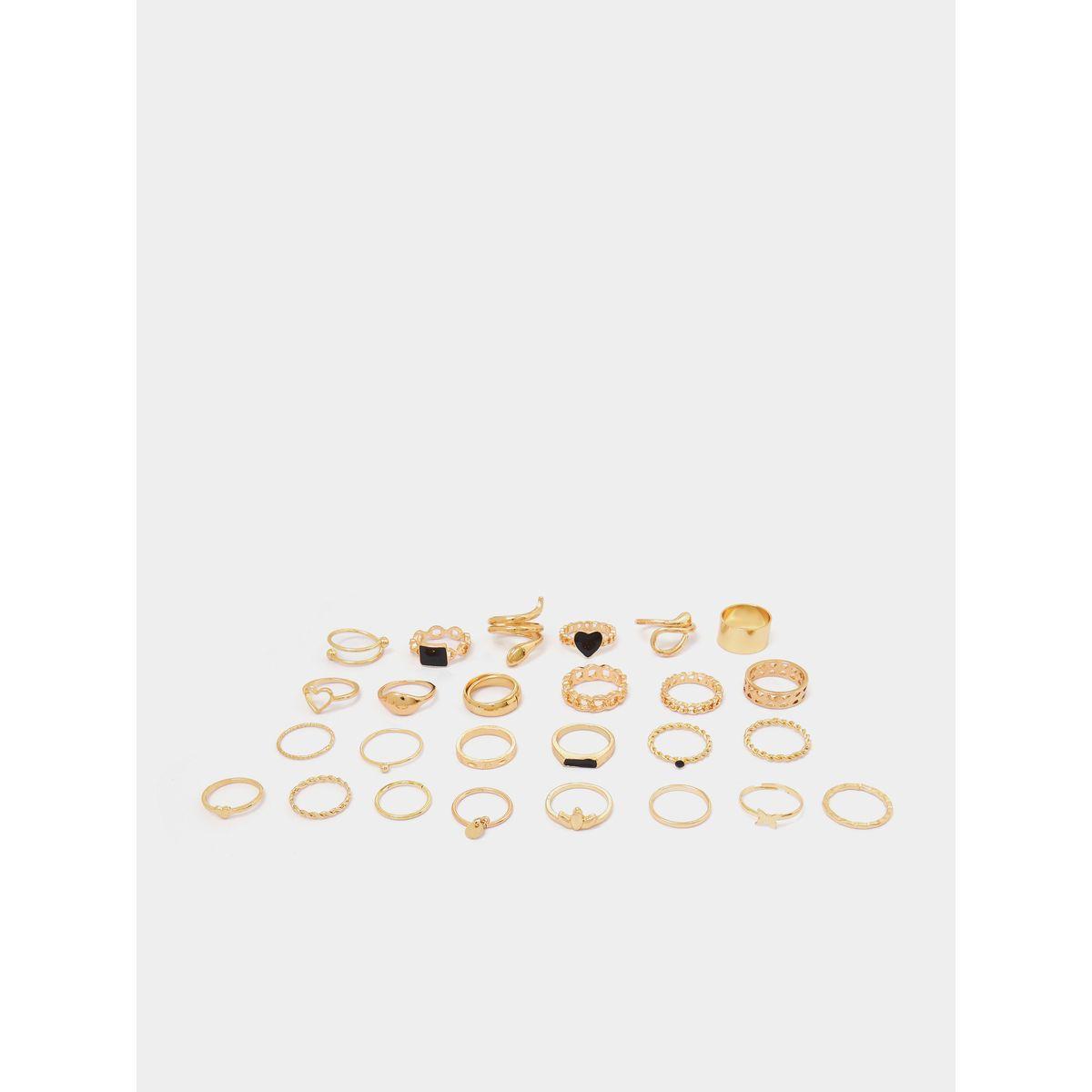 مجموعة من 26 خواتم يد متنوعة-women-watchesandjewellery-jewellery-rings-image-1