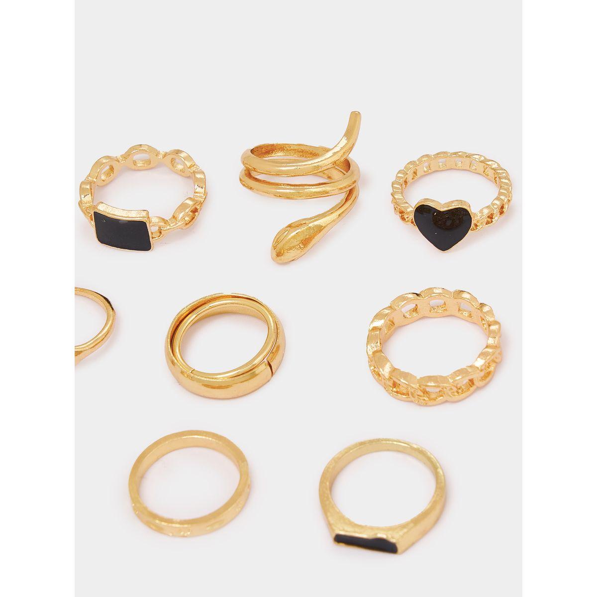 Styli Set of 26 - Heart Accent Assorted Rings-women-watchesandjewellery-jewellery-rings-image-3