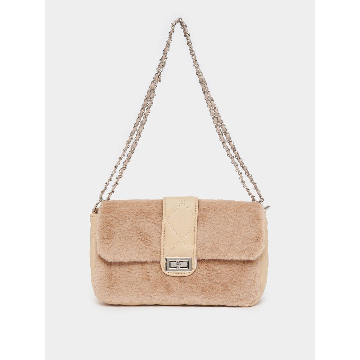 شنطة كروس بقفل دوار وفرو صناعي-women-bagsandwallets-handbags-image-7