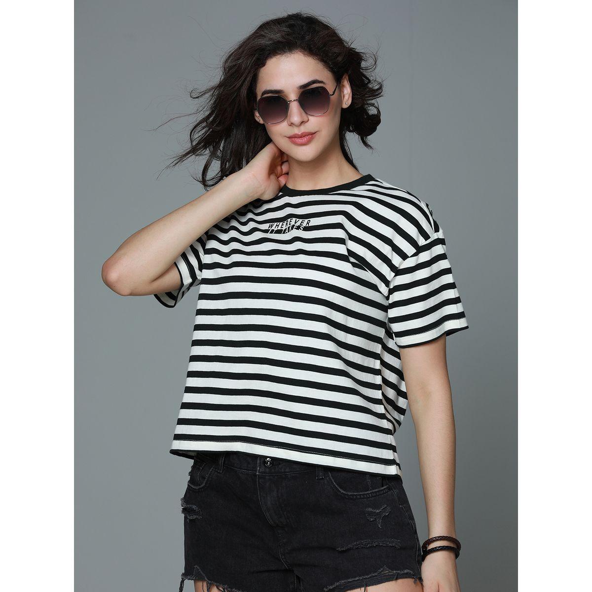High Star X Styli  Boxy Fit Striped T-Shirt-women-clothing-tshirts-image-6