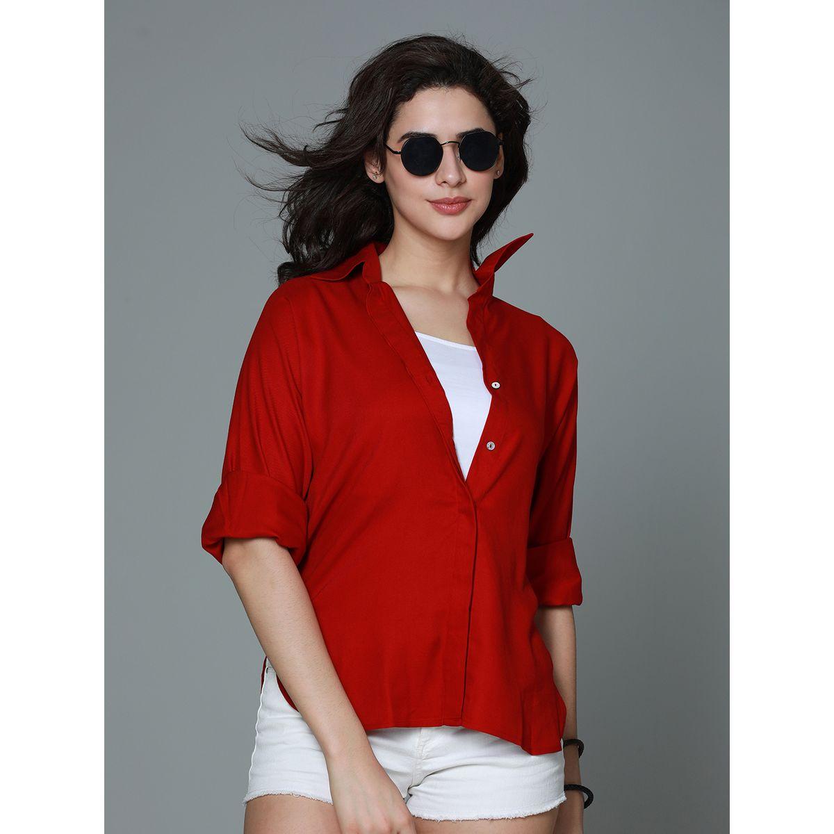 High Star X Styli  Classic Boxy Fit Casual Shirt-women-clothing-shirtsandblouses-shirts-image-5
