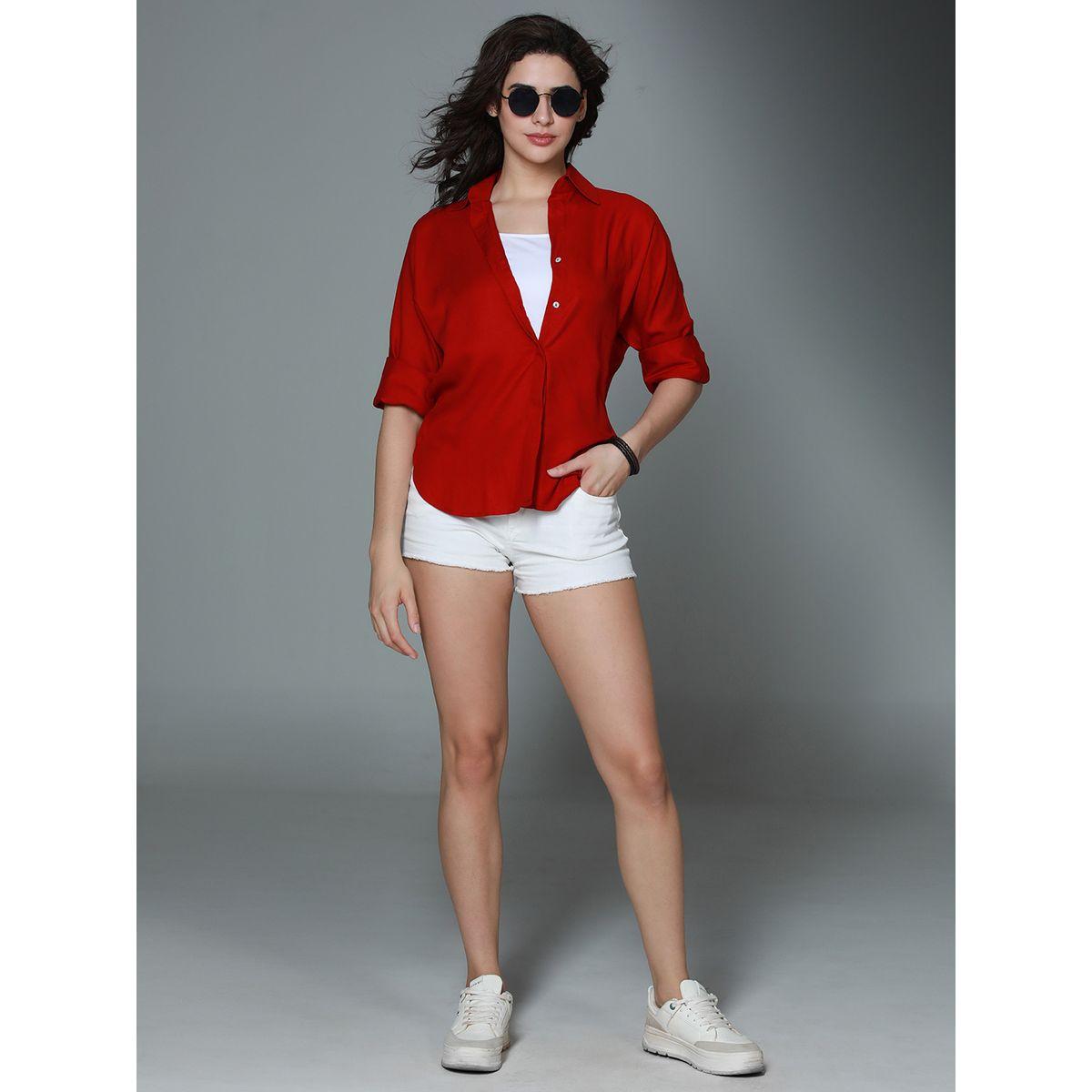High Star X Styli  Classic Boxy Fit Casual Shirt-women-clothing-shirtsandblouses-shirts-image-6