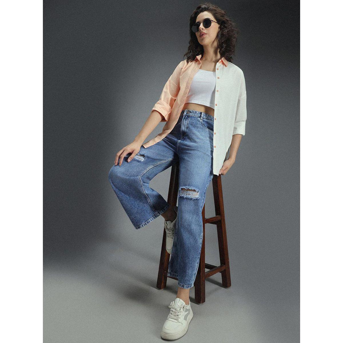 High Star X Styli  Classic Oversized Color Block Casual Shirt-women-clothing-shirtsandblouses-shirts-image-5