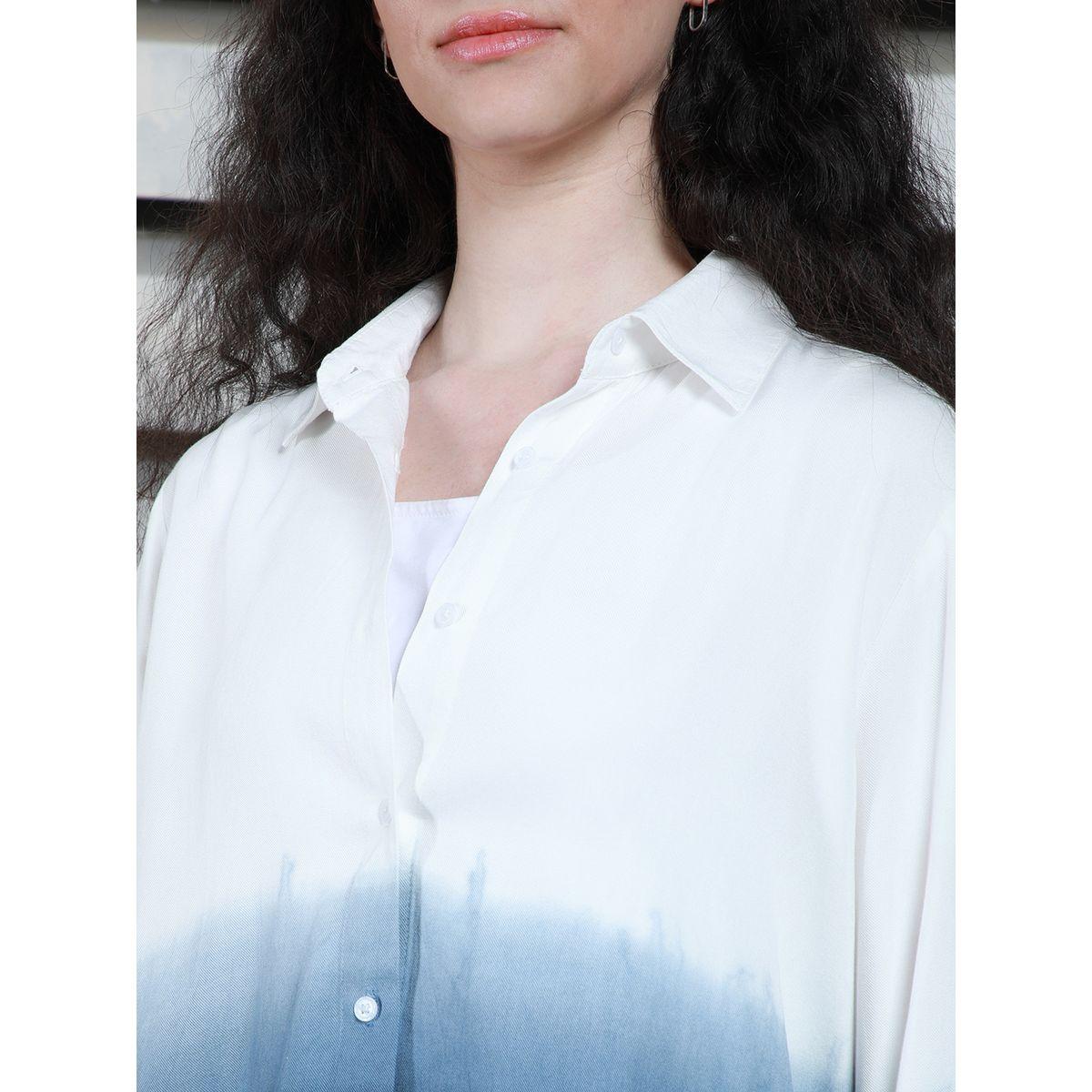 High Star X Styli  Ombre Printed Boxy Casual Shirt-women-clothing-shirtsandblouses-shirts-image-5