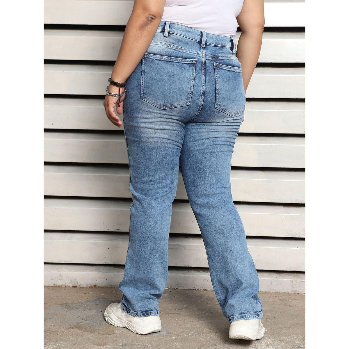 جينز بمقاس كبير وخصر عالي هاي ستار × ستايلي-women-clothing-bottoms-jeans-image-4