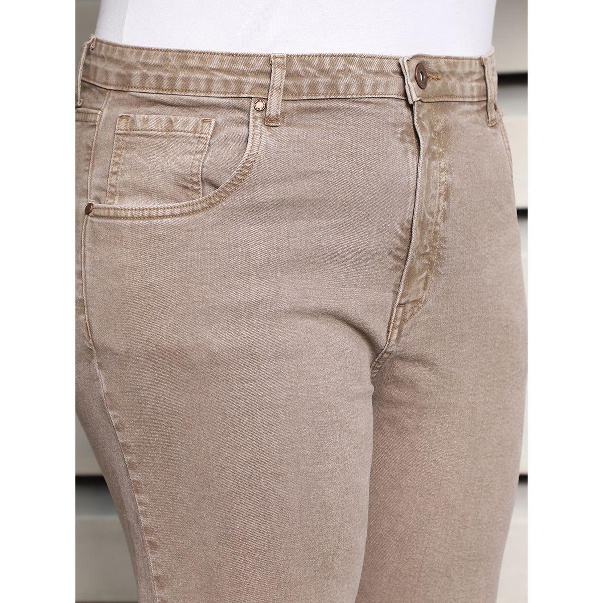 جينز بمقاس كبير وقصة ضيقة  مع خصر عالي هاي ستار × ستايلي-women-clothing-bottoms-jeans-image-5