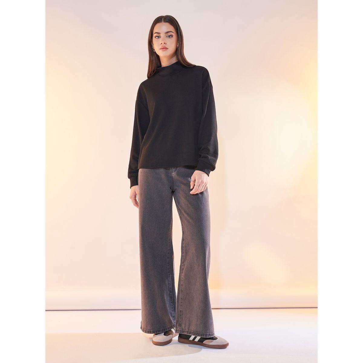Styli Rib Turtle Neck Boxy Knit Top-women-clothing-shirtsandblouses-blouses-image-2