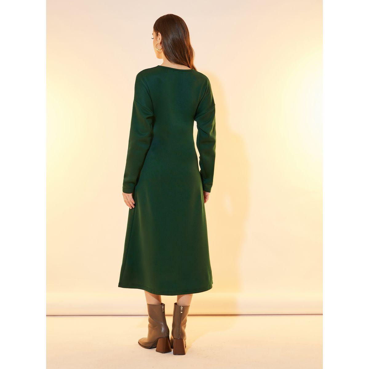 Styli V-neck Long Sleeve Midi Dress-women-clothing-dresses-image-6