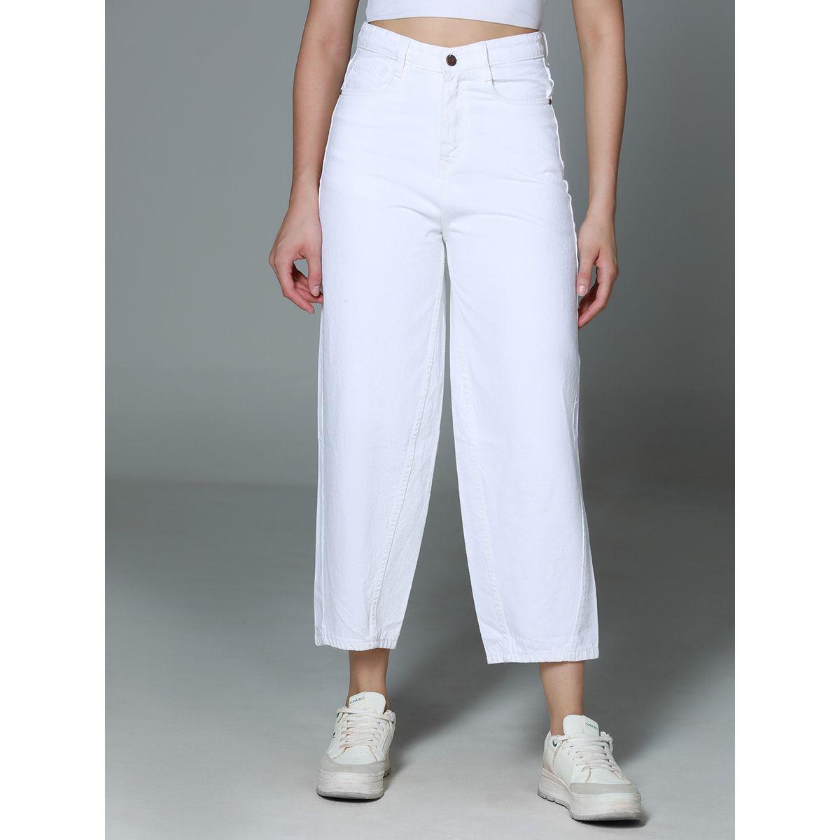 High Star X Styli  Slouchy Fit High Rise Clean Look Cotton Jeans-women-clothing-bottoms-jeans-image-1