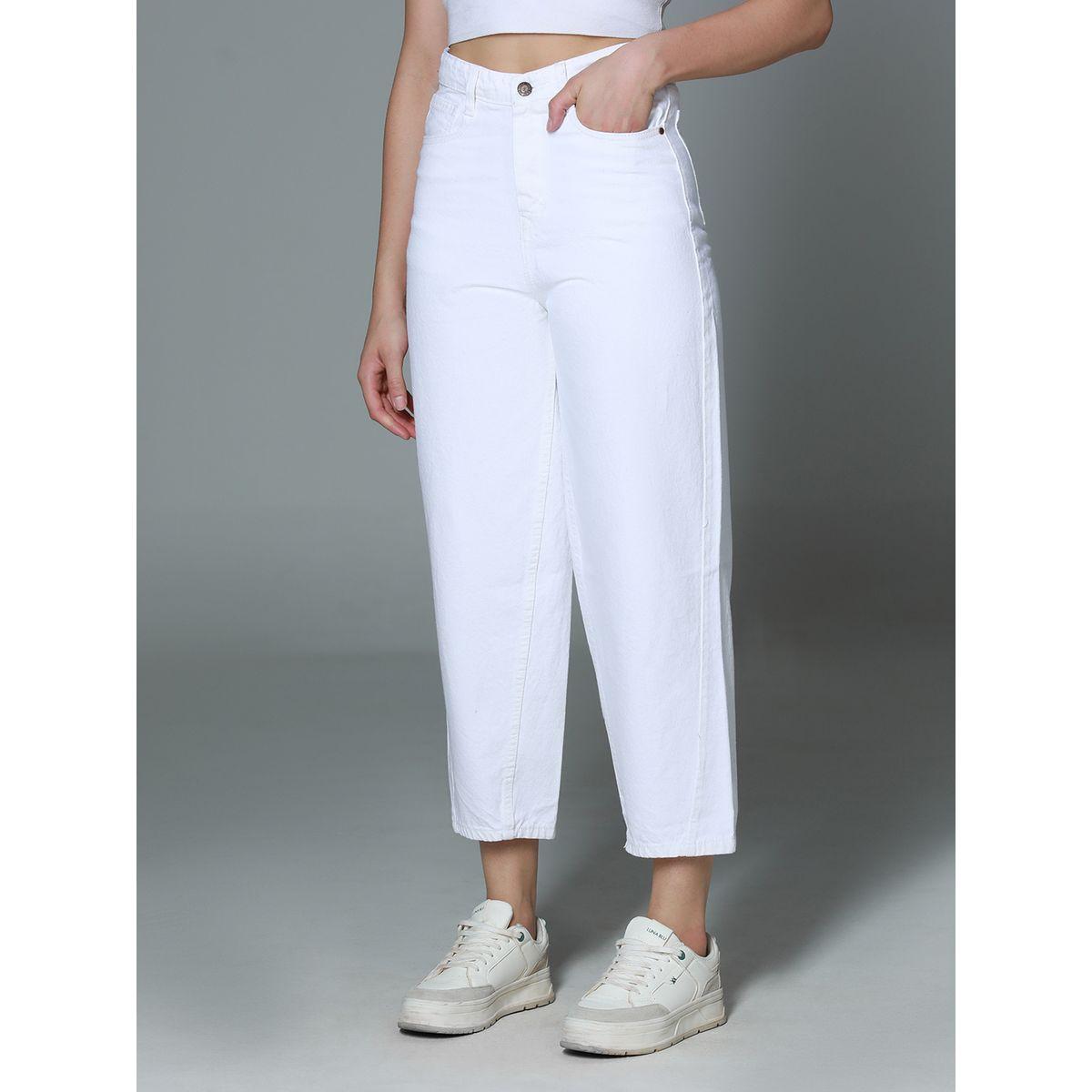 High Star X Styli  Slouchy Fit High Rise Clean Look Cotton Jeans-women-clothing-bottoms-jeans-image-2