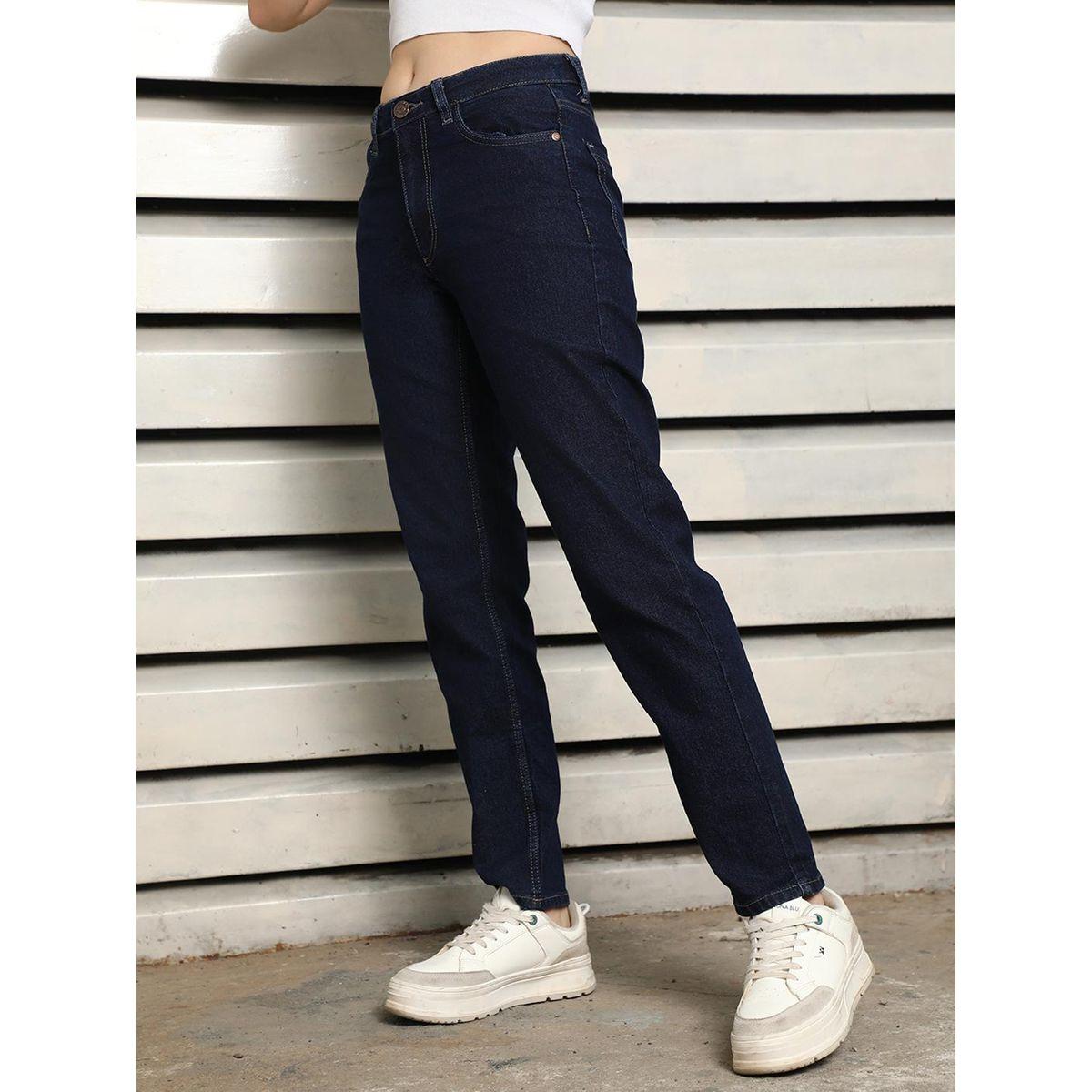 جينز بقصة سليم فت وخصر عالي هاي ستار × ستايلي-women-clothing-bottoms-jeans-image-2