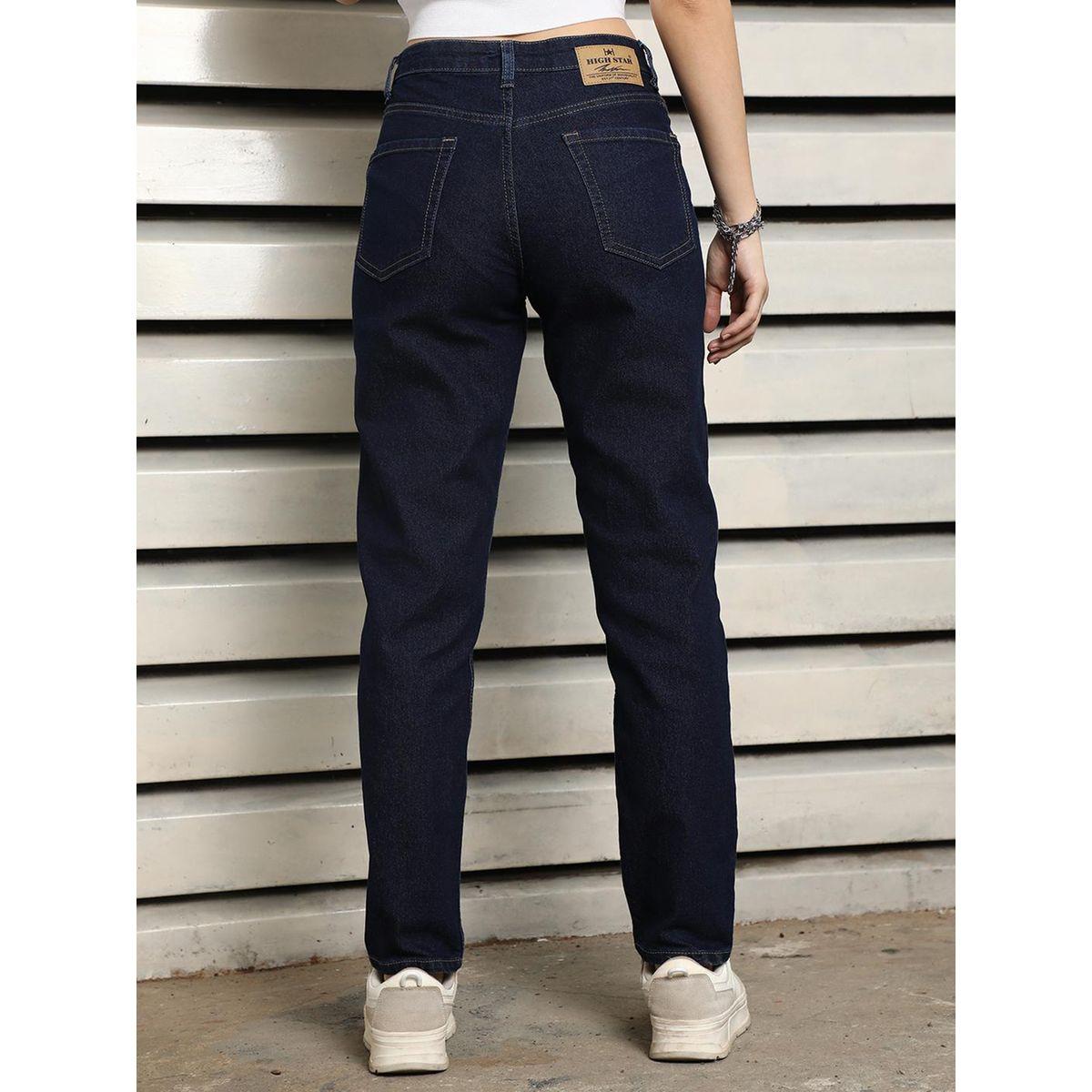 High Star X Styli  Slim Fit High Rise Clean Look Stretchable Jeans-women-clothing-bottoms-jeans-image-3
