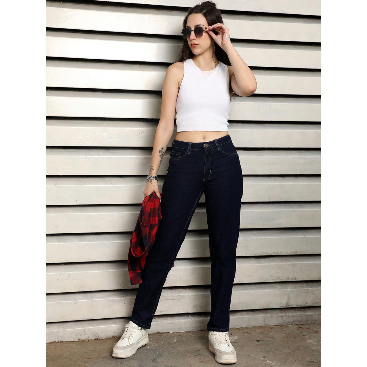 High Star X Styli  Slim Fit High Rise Clean Look Stretchable Jeans-women-clothing-bottoms-jeans-image-6