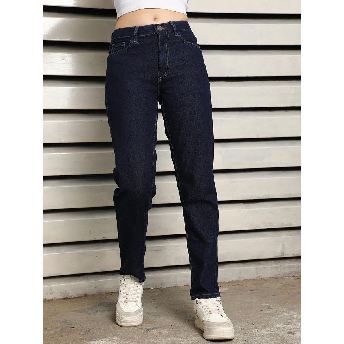جينز بقصة سليم فت وخصر عالي هاي ستار × ستايلي-women-clothing-bottoms-jeans-image-7