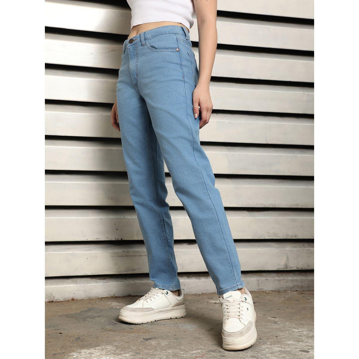 High Star X Styli  Slim Fit High Rise Clean Look Stretchable Jeans-women-clothing-bottoms-jeans-image-2